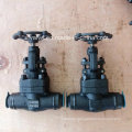 DIN Standard Forged Carbon Steel A105 Butt Welding Globe Valve